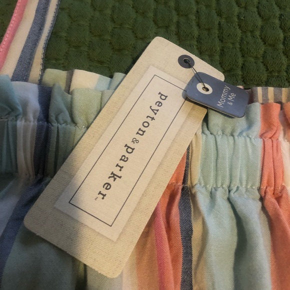 NWT Peyton & Parker Striped Off-the-Shoulder Dress - Picture 5 of 7